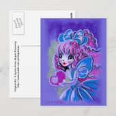 Liebesfee~ Postkarte (Vorne/Hinten)