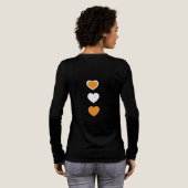 Liebesfinsternis Tri-Blend shirt (Voller Rückseite)