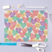 Liebesform Hintergrund Seidenpapier (Handwerk)