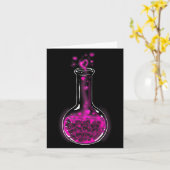 Liebesformel Katzenliebhaber Katze Labor Dame Vale Karte (Gelbe Blume)