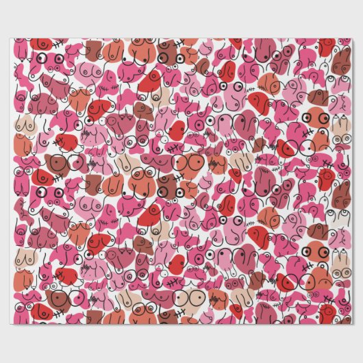 Liebesfrau Geschenkpapier (Flach)