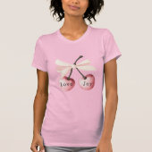 Liebesfreude Kirschen T-Shirt (Vorderseite)