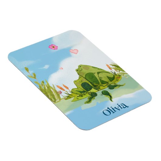 Liebesfroschfamilie Magnet (Rechte Seite)
