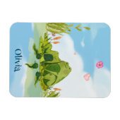 Liebesfroschfamilie Magnet (Horizontal)