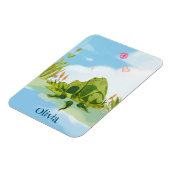 Liebesfroschfamilie Magnet (Linke Seite)