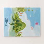 Liebesfroschfamilie Puzzle (Horizontal)