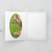 Liebesfüchse Karte (Innenseite)