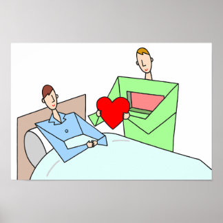 Liebesgabe. Herztransplantation. Poster
