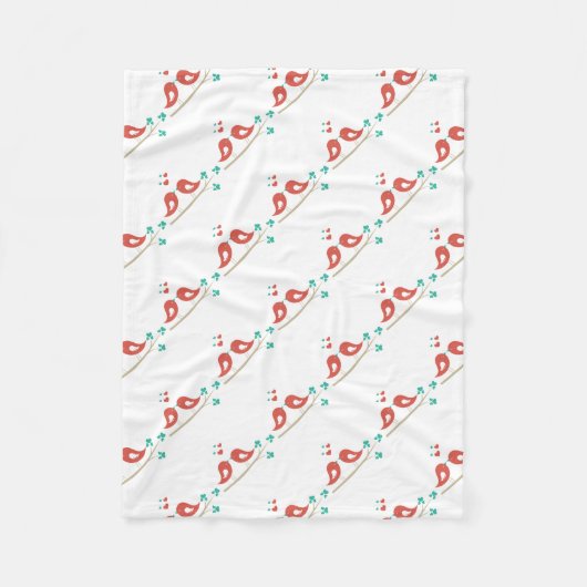 Liebesgeburten Kunst Fleecedecke (Vorderseite)