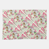 Liebesgeburten Vintag Valentinstag Küchentücher (Horizontal)