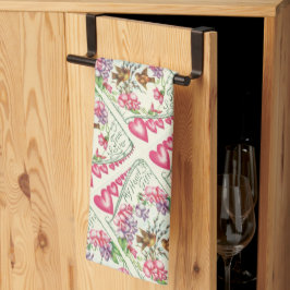 Liebesgeburten Vintag Valentinstag Küchentücher