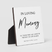 Liebesgedächtnis Fotoplatte (Vorderseite)