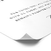 Liebesgedächtnis Poster (Ecke)