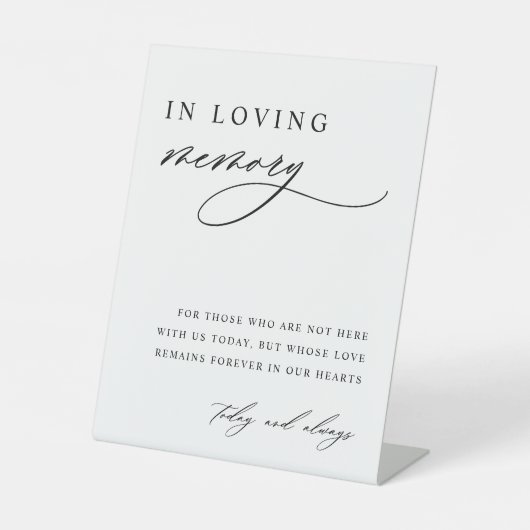 Liebesgedächtnis Sockelschild (Vorderseite)