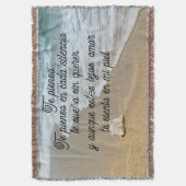 Liebesgedicht auf Spanisch Decke (Vorderseite Vertikal)