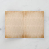 Liebesgedicht der klassischen Liebe Karte (Innenseite)