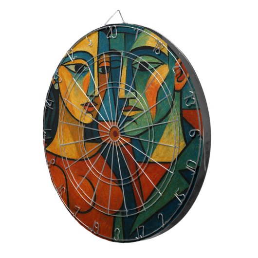 Liebesgeflüster Dartscheibe (Vorderseite rechts)