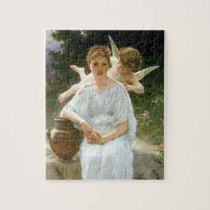 Liebesgeflüster, Erste Träumerei von Bouguereau Puzzle