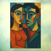 Liebesgeflüster Fensteraufkleber (Blatt 3)