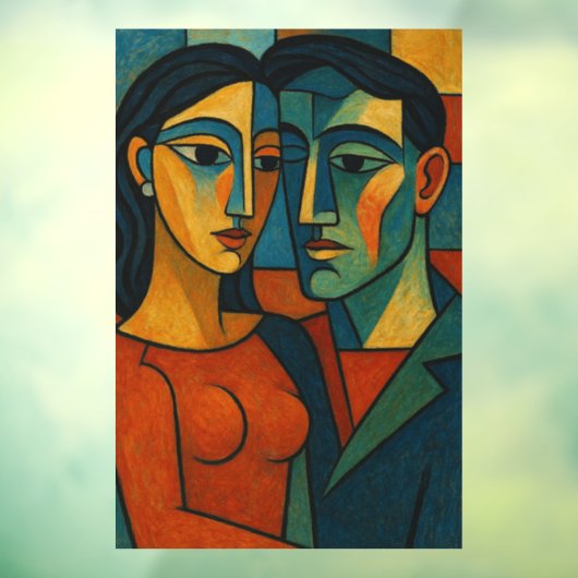 Liebesgeflüster Fensteraufkleber (Blatt 3)