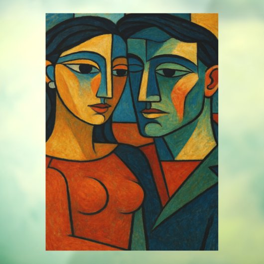 Liebesgeflüster Fensteraufkleber (Blatt 3)