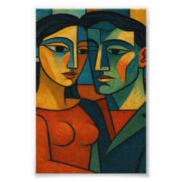 Liebesgeflüster Fotodruck