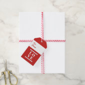Liebesgeschenk-Anhänger 'To & From' Geschenkanhänger (Mit Garn)