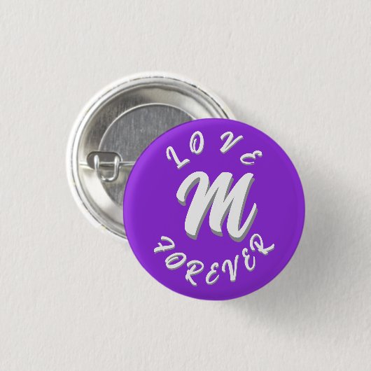 LIEBESGESCHENK EHEMANN EHefrau FREUNDIN FREUND Button (Vorne & Hinten)
