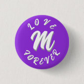 LIEBESGESCHENK EHEMANN EHefrau FREUNDIN FREUND Button (Vorderseite)