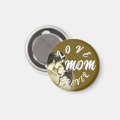 LIEBESGESCHENK EHEMANN EHEFRAU FREUNDIN FREUND MAGNET (Vorderseite/Rückseite)
