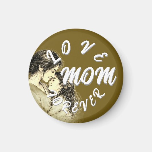 LIEBESGESCHENK EHEMANN EHEFRAU FREUNDIN FREUND MAGNET (Vorne)