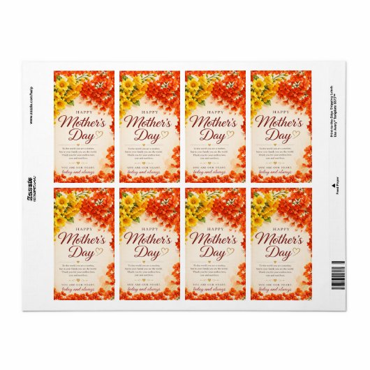 LIEBESGESCHENK FÜR DEN MUTTERTAG  (Vorne)