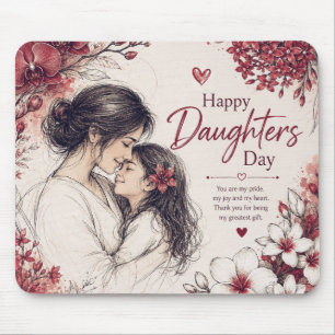 LIEBESGESCHENK FÜR DEN TAG DER TOCHTER MOUSEPAD