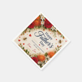 LIEBESGESCHENK FÜR DEN VATER SERVIETTE (Ecke)