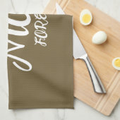 LIEBESGESCHENK FÜR MUTTER VATER SCHWESTER TOCHTER GESCHIRRTUCH (Viertel Falte)