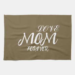 LIEBESGESCHENK FÜR MUTTER VATER SCHWESTER TOCHTER GESCHIRRTUCH