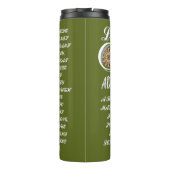 LIEBESGESCHENK FÜR MUTTER VATER SCHWESTER TOCHTER  THERMOSBECHER (Rückseite)