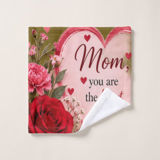 LIEBESGESCHENK FÜR MUTTER WASCHLAPPEN
