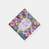 LIEBESGESCHENK FÜR MUTTERTAG SERVIETTE (Ecke)