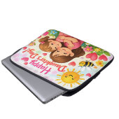 LIEBESGESCHENK FÜR TOCHTER LAPTOPSCHUTZHÜLLE (Vorne Knopf)