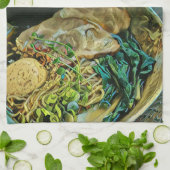 Liebesgeschenk Geschirrtuch (Gefaltet)