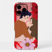 Liebesgeschenk iPhone Hülle (Rückseite)