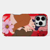 Liebesgeschenk iPhone Hülle (Rückseite (Horizontal))