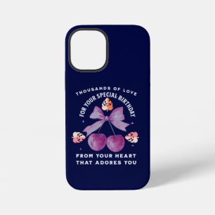 LIEBESGESCHENK MUTTER VATER SCHWESTER BRUDER CHEF  iPhone 12 MINI HÜLLE
