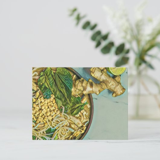 Liebesgeschenk Postkarte (Stehend Vorderseite)