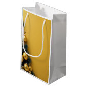 Liebesgeschenk "Sapin auf Goldgrund" Kleine Geschenktüte (Rückseite Schrägansicht)