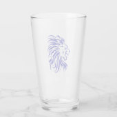 Liebesgeschenke, Geschenk für Löwenhochzeit Glas (Rückseite)