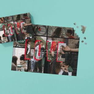 Liebesgeschichte Foto-Collage-Puzzle   Personalisi Puzzle