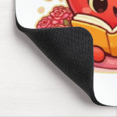 Liebesgeschichten beginnen im Herzen Mousepad (Ecke)