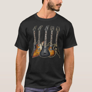Liebesgitarrenband Gitarrist Geschenk Gitarre Shir T-Shirt